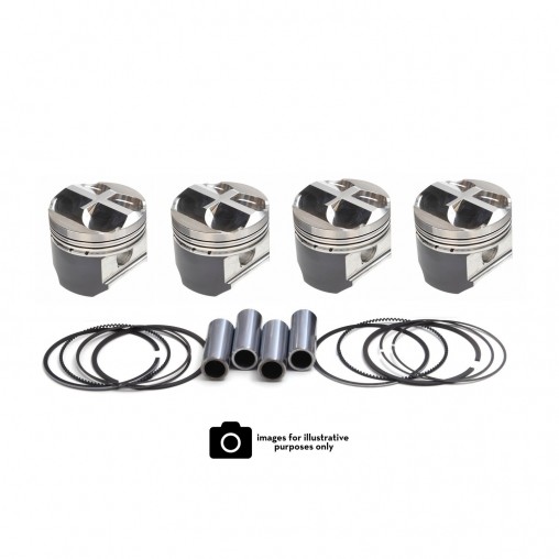 Ford Pinto 2.0L 8v 12.5:1 (136 Rods) Wossner Piston kit