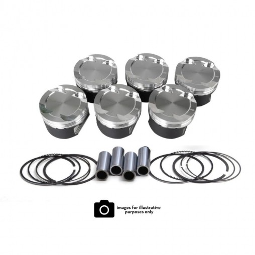 VW VR6 2.8L 12v Turbo 8.0:1 Wossner Piston Kit