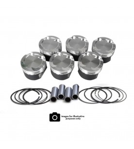 VW VR6 2.8L 12v Turbo 8.0:1 Wossner Piston Kit