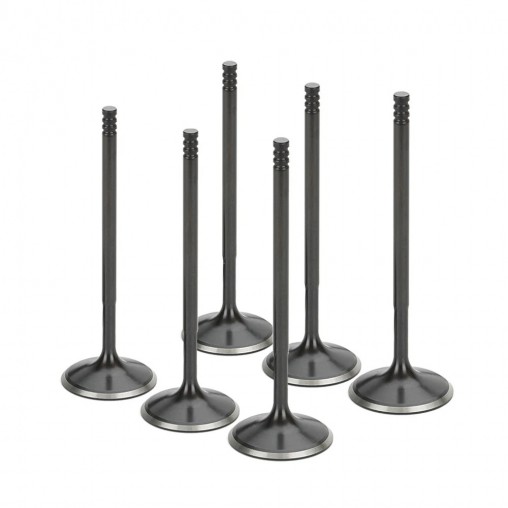 VW R32 Supertech Black Nitrided Intake Valve Set (Single Groove)